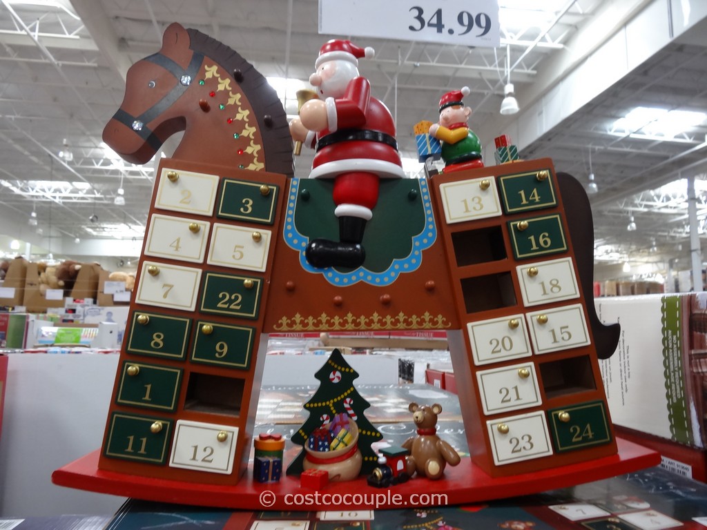 Advent Calendar Wooden Rocking Horse