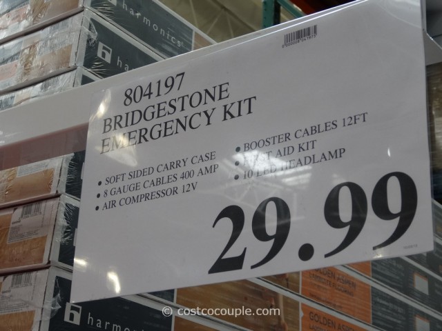 Bridgestone Auto Emergency Kit Costco 5
