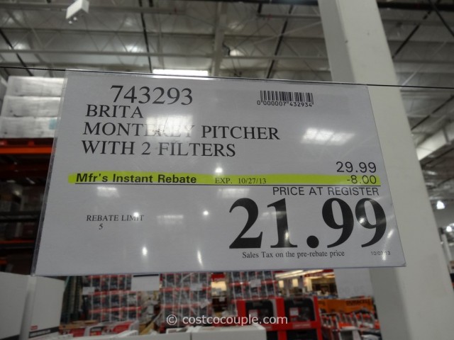 Brita Monterey Pitcher Costco 4