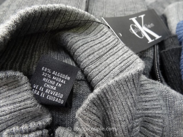 Calvin Klein Mens Full Zip Cardigan Sweater Costco 2