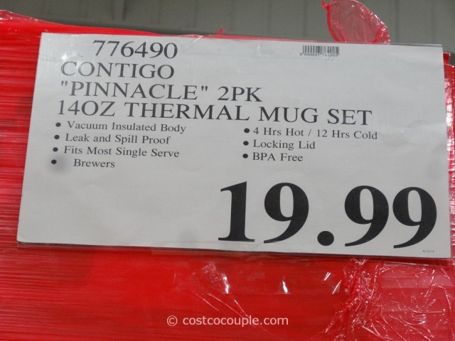 Contigo Pinnacle Thermal Mug Set Costco 1