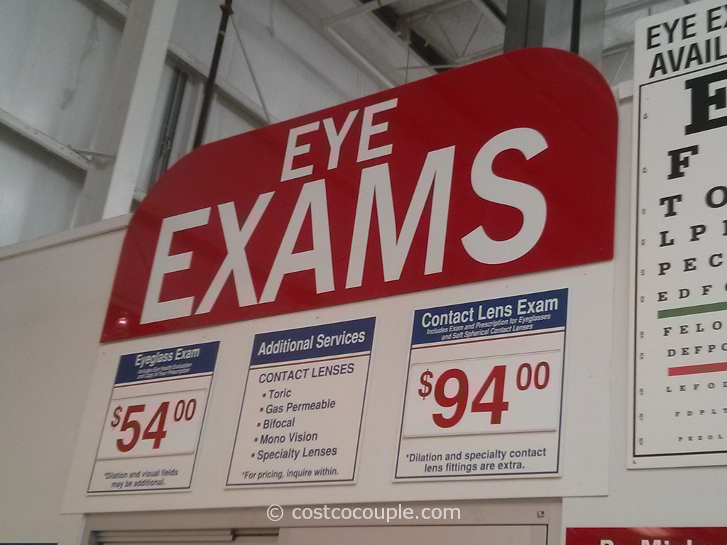 Eye Exams at Costco