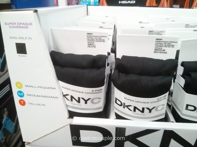 DKNYC Ladies Super Opaque Tights Costco 2