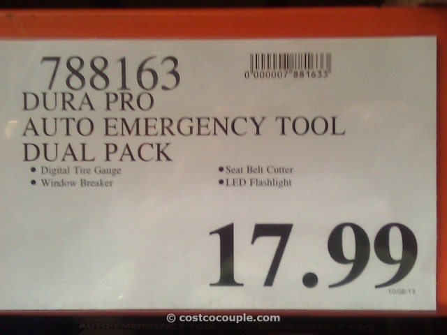 Dura Pro Auto Emergency Tool Dual Pack Costco 3