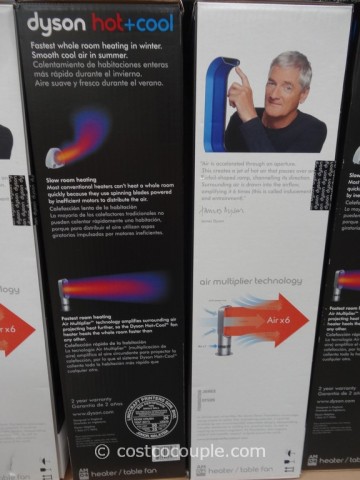 Dyson Hot and Cold Bladeless Heater Fan Costco 4