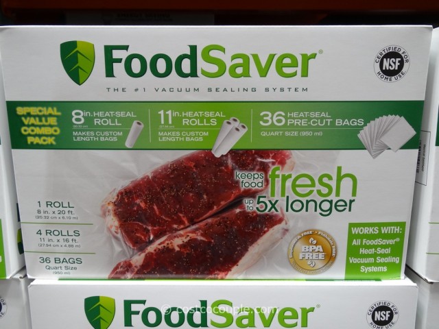 FoodSaver Replacement Rolls and Bags Costco 1