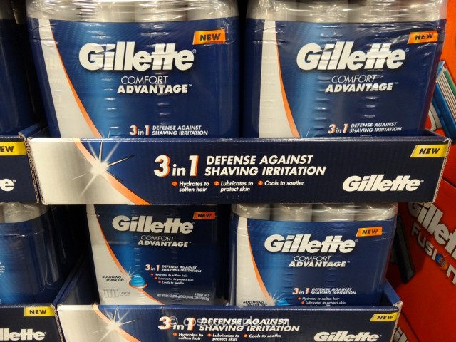 Gillette Comfort Advantage Gel Costco 1
