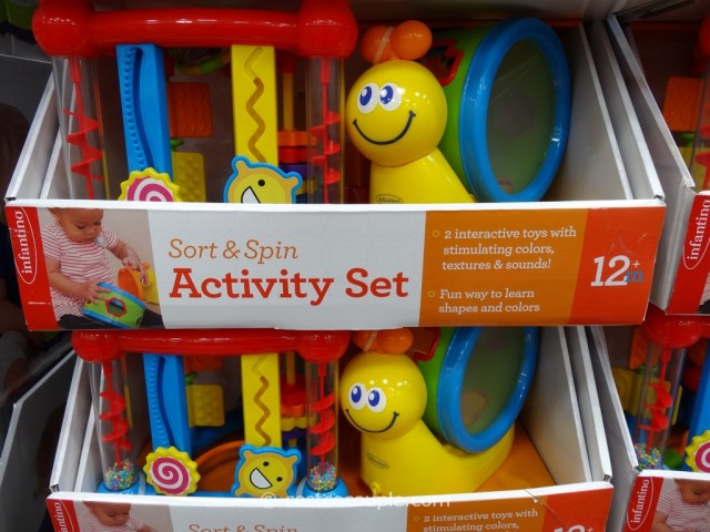 Infantino Sort and Spin Activity Set Costco 4