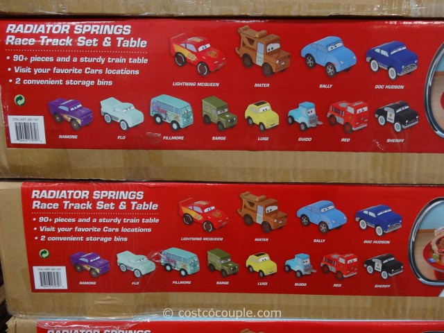 KidKraft Disney Cars Train Table Costco 3