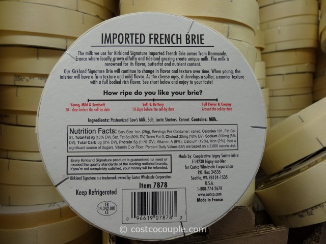 Kirkland Signature Isigny French Brie Costco 3