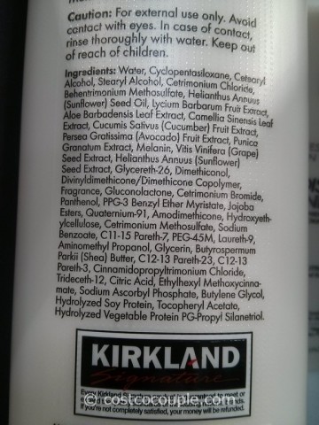Kirkland Signature Moisture Conditioner Costco 5