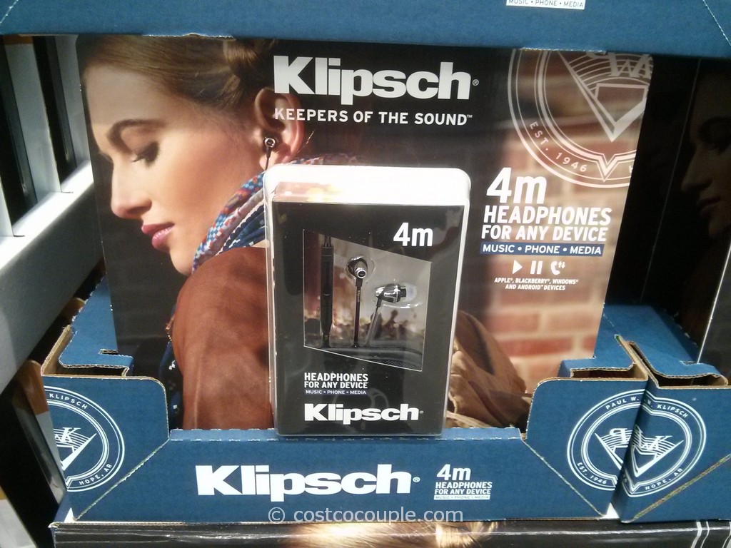 Klipsch M4 Universal In Ear Headphones Costco 3