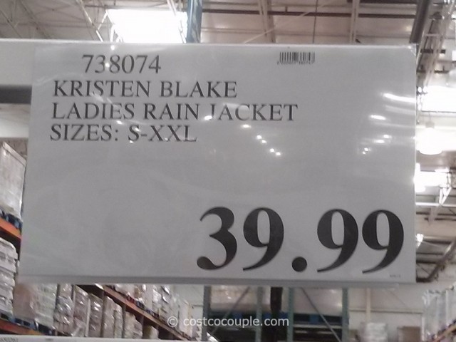 Kristen Blake Ladies' Rain Jacket Costco 1