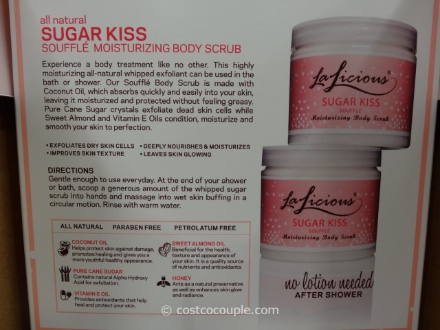Lalicious Sugar Kiss Souffle Moisturizing Body Scrub Costco 2