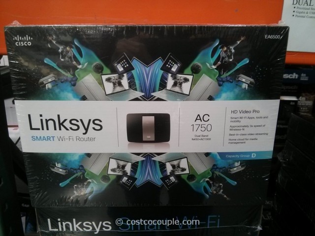Linksys AC1750 Wireless Dual Band Router Costco 2