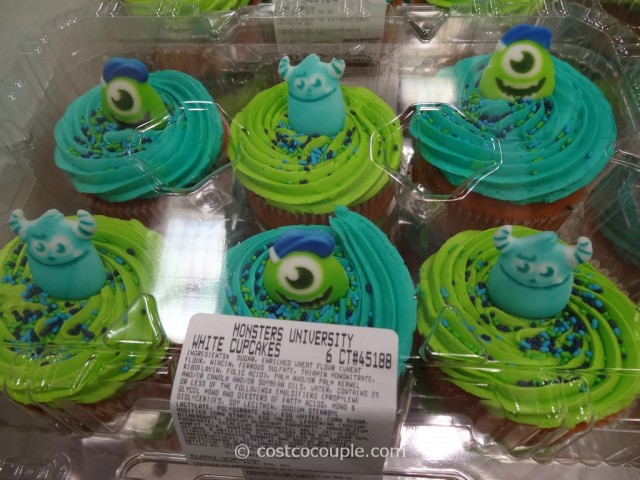 Monsters University White Cupcakes Costco 2