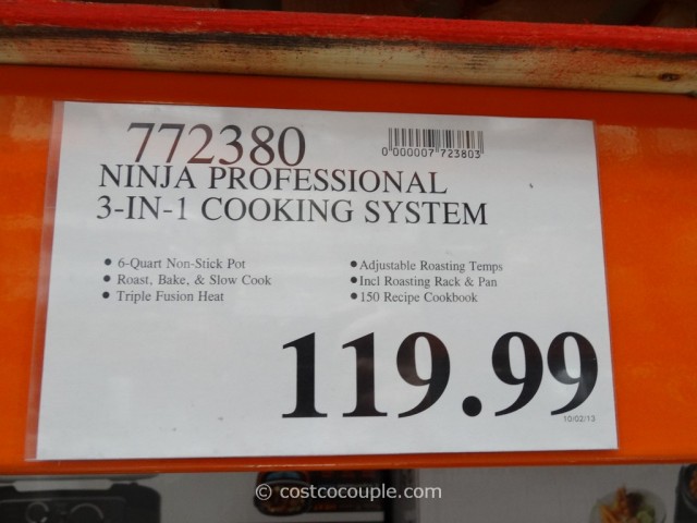 Ninja Professional 3-In-1 Cooking System Costco 3