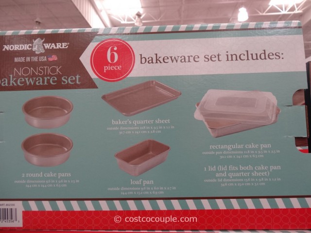 Nordic Ware Nonstick Bakeware Set Costco 2