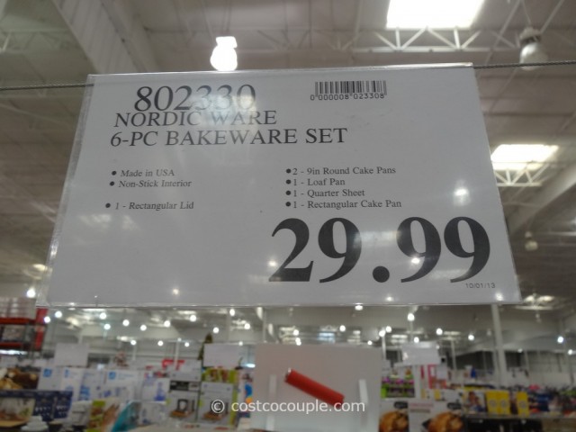 Nordic Ware Nonstick Bakeware Set Costco 3