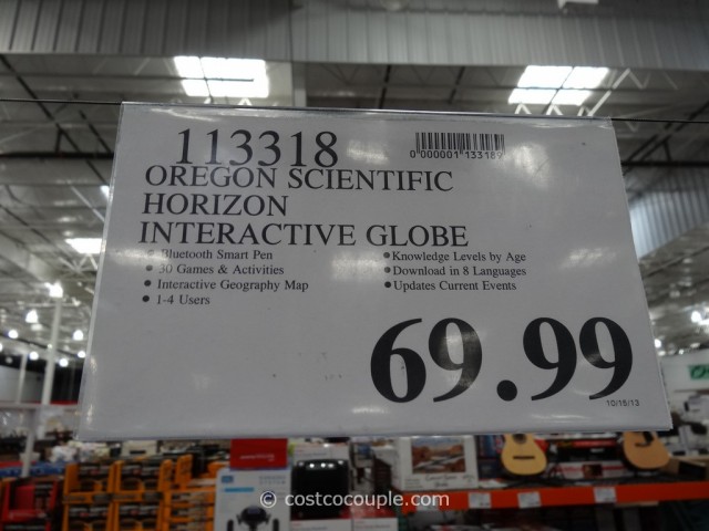 Oregon Scientific Xplore SmartGlobe Horizon Costco  1