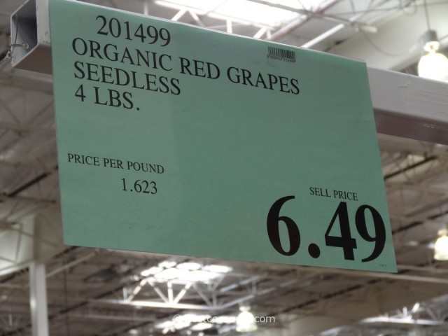 Organic Red Seedless Grapes Costco 2