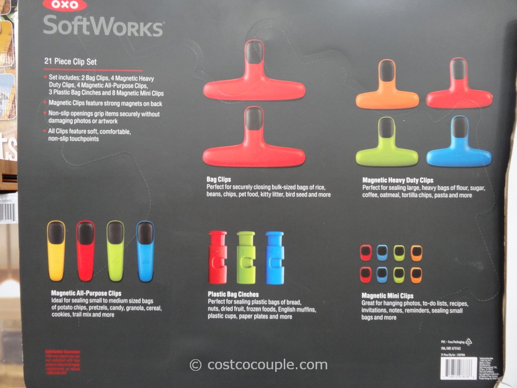 OXO Softworks MAGNETIC MINI CLIPS 
