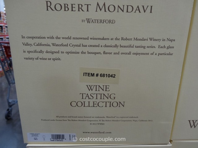 Robert Mondavi by Waterford Wine Glass Set Costco 4