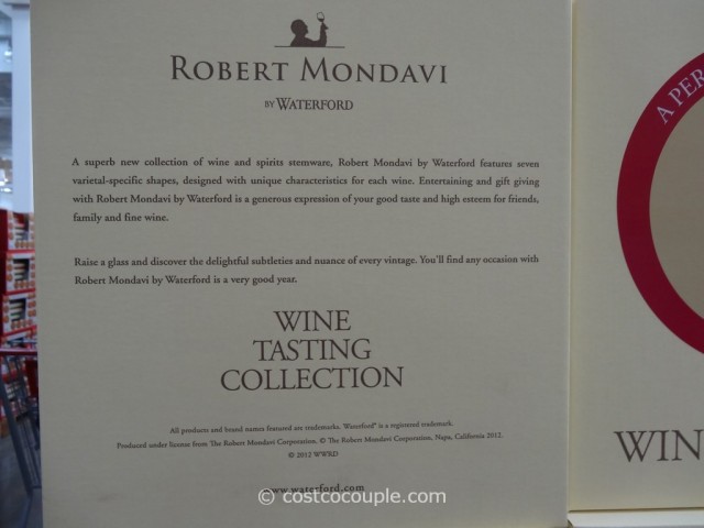 Robert Mondavi by Waterford Wine Glass Set Costco 5