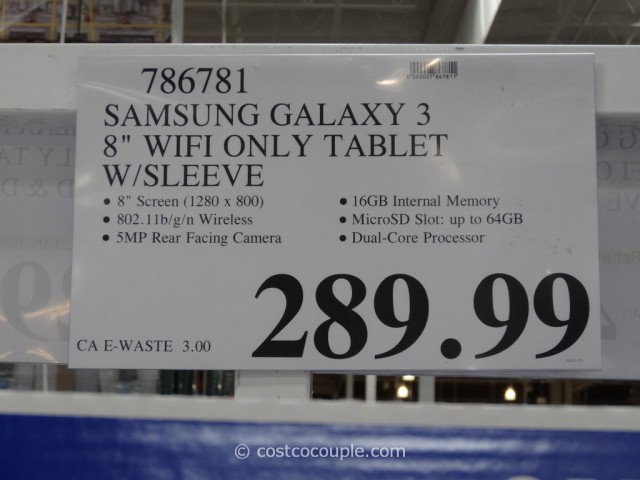 Samsung Galaxy Tab 3 8Inch Costco 4
