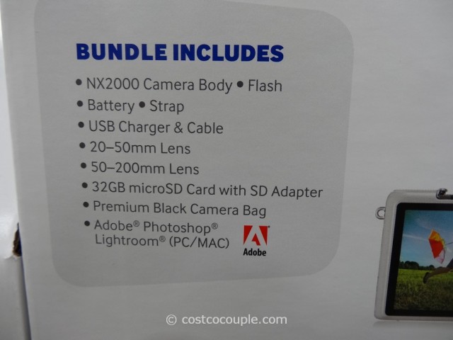 Samsung Smart Camera NX2000 Costco 4
