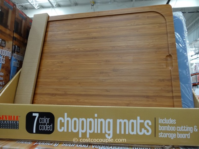 Seville Classics Chopping Mats with Bamboo Board Costco 4