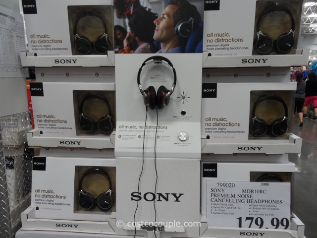 Sony Noise Cancelling Headphones MDR10RC Costco 1