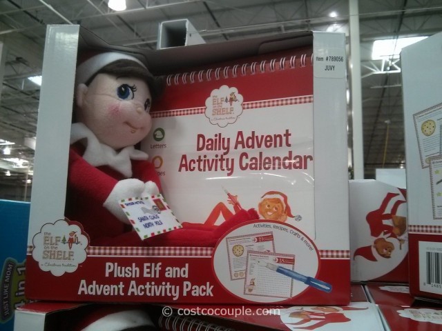 The Elf On The Shelf Plush Elf and Advent Activity Set Costco 4