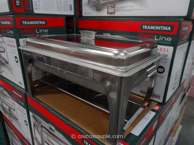 Tramontina 9Qt Stainless Steel Chafing Dish Costco 6