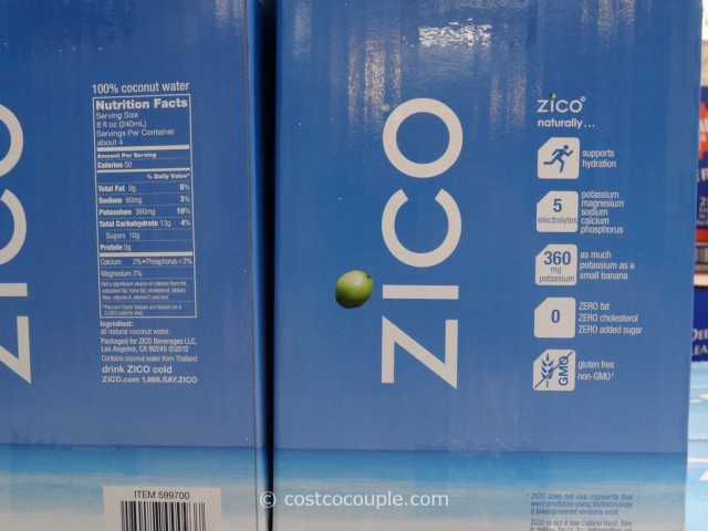 Zico Coconut Water Costco 3