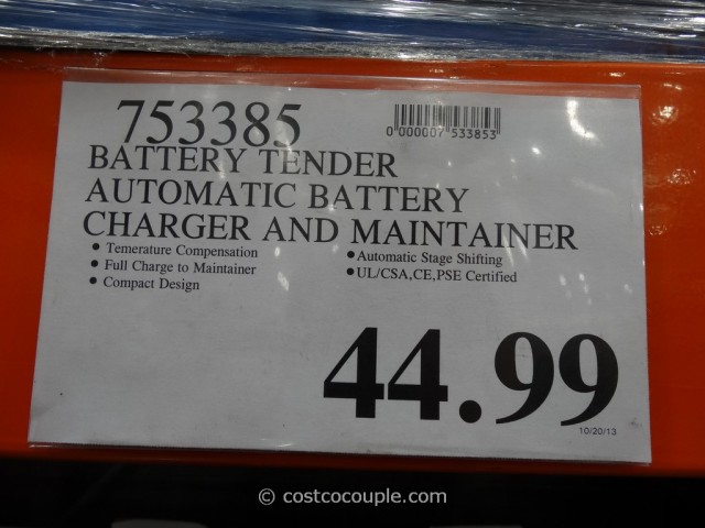 Battery Tender Automatic Battery Charger Costco 1