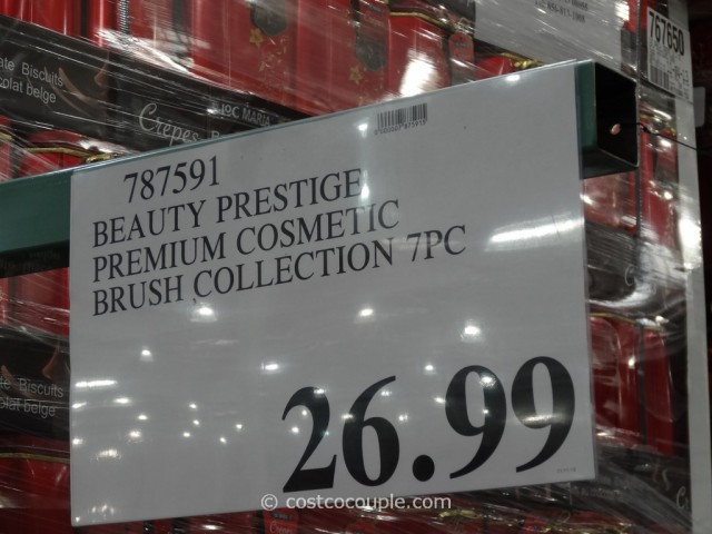 Beauty Prestige Premium Cosmetic Brush Collection Costco 1