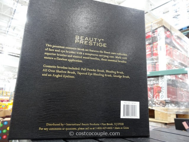 Beauty Prestige Premium Cosmetic Brush Collection Costco 4