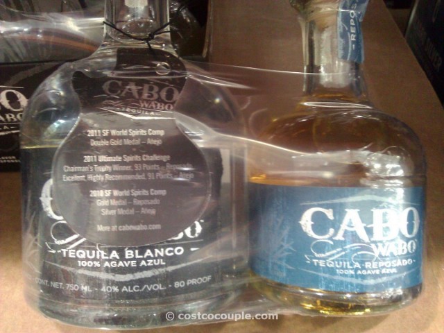 Cabo Wabo Blanco and Reposado Tequila Costco 1