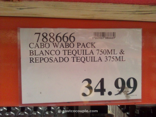 Cabo Wabo Blanco and Reposado Tequila Costco 3