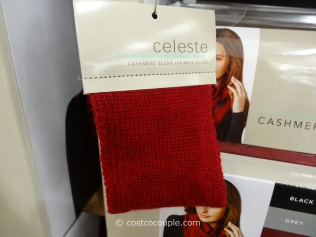 Celeste Cashmere Blend Infinity Scarf Costco 4