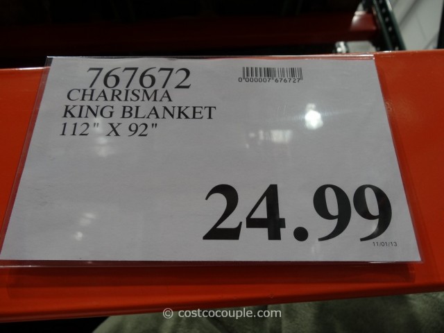 Charisma King Blanket Costco 1