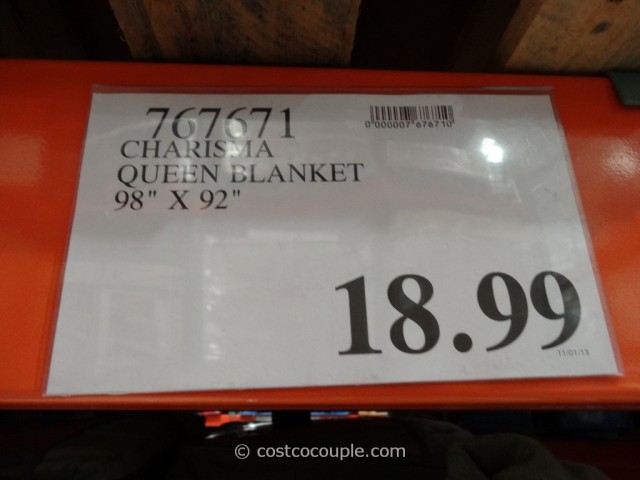 Charisma Queen Blanket Costco 1