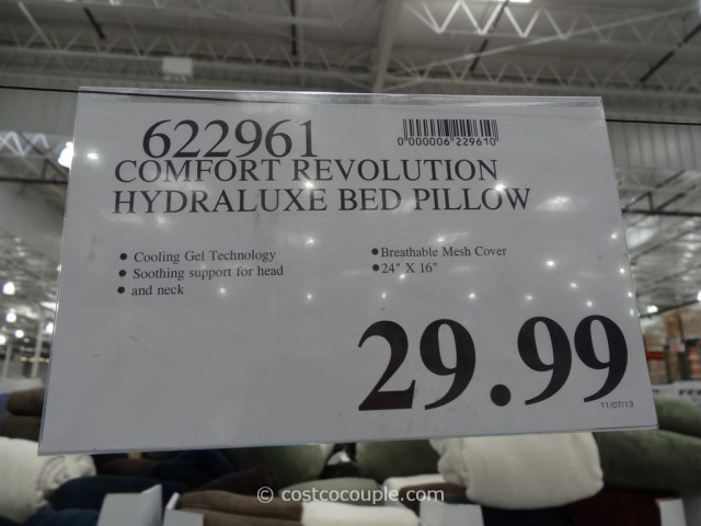 Comfort Revolution Hydraluxe Bed Pillow Costco 1
