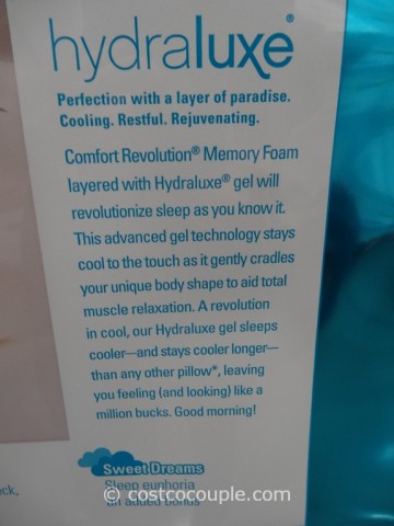 Comfort Revolution Hydraluxe Bed Pillow Costco 3