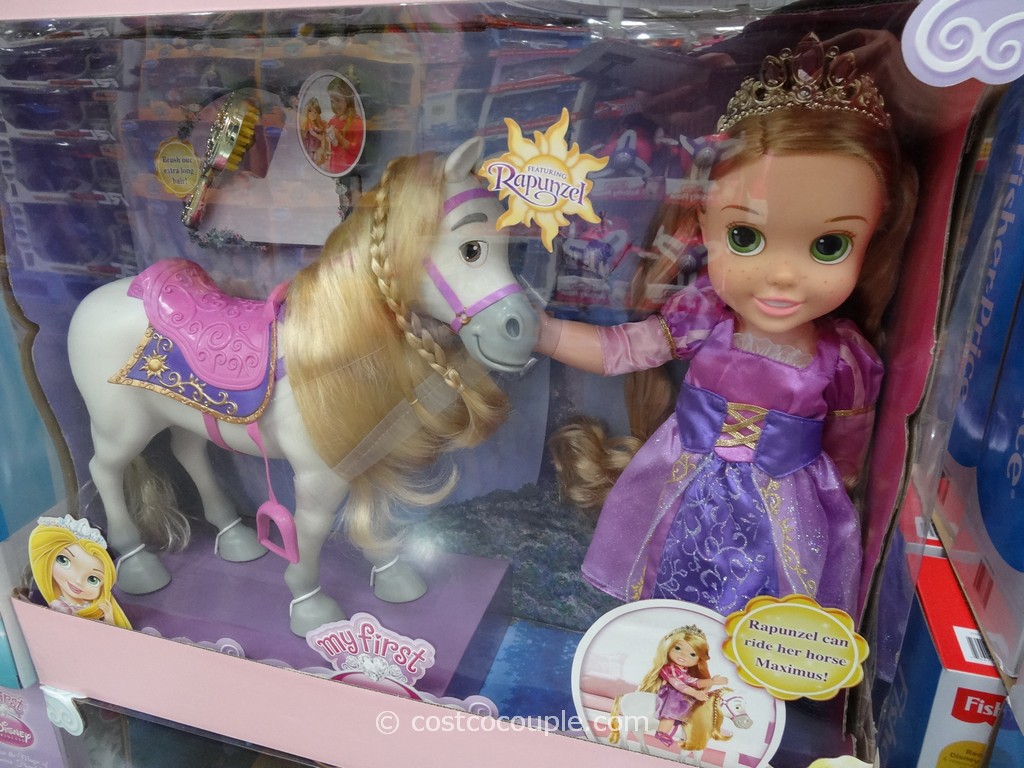 rapunzel doll with horse