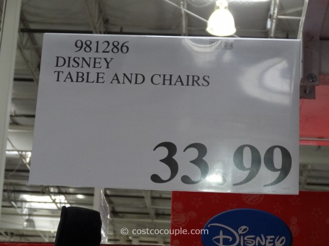 Disney Table and Chairs Set Costco 1