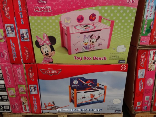 Disney Toy Box Bench Costco 1