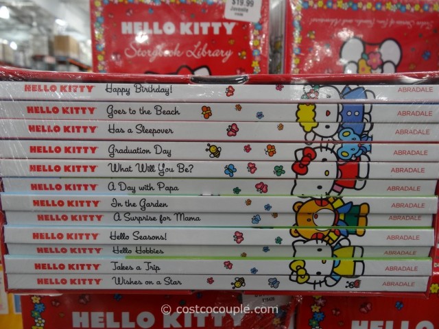 Disney and Hello Kitty Storybook Library