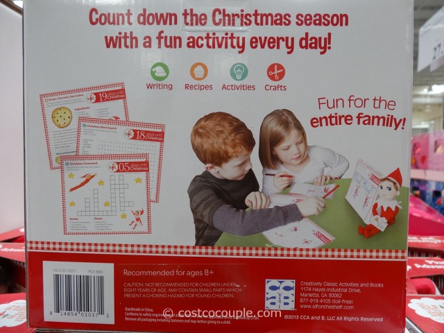Elf On The Shelf Daily Advent Calendar Set Costco  4